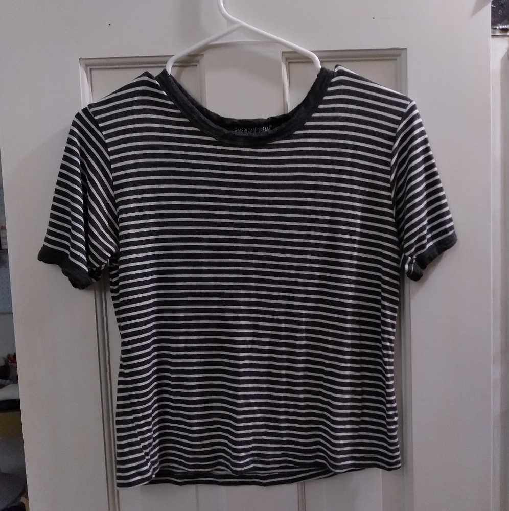Striped Crop Top